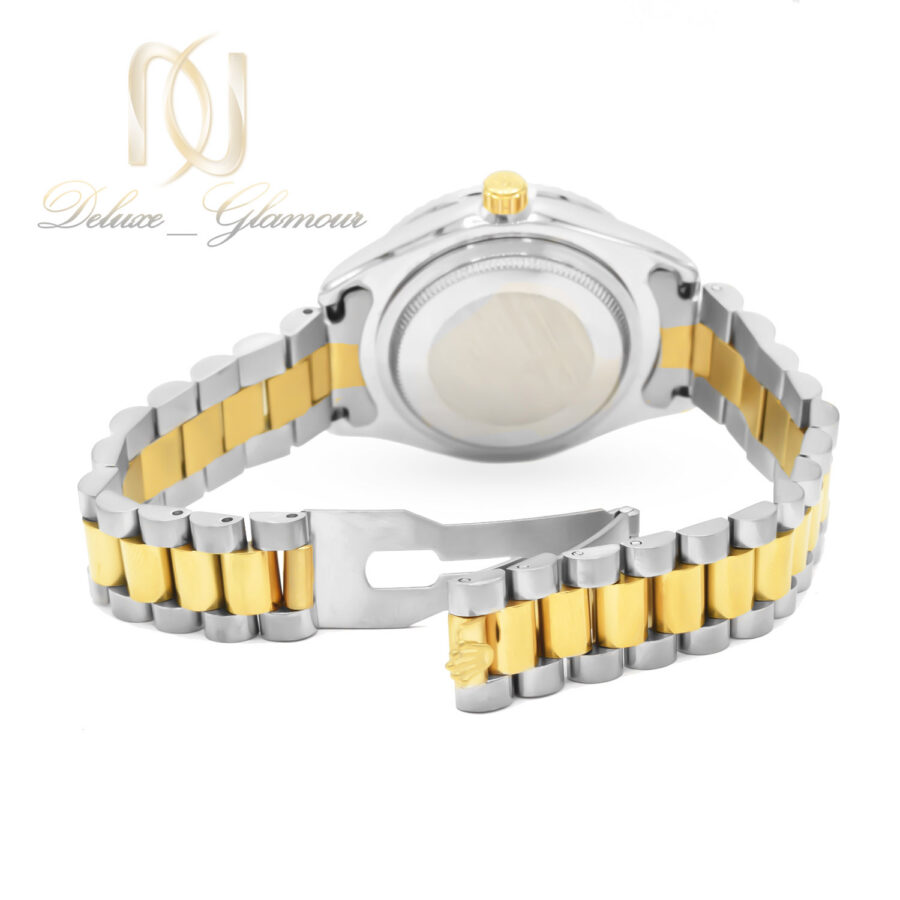 ساعت زنانه ROLEX استیل طلایی و نقره ای WH-N339
