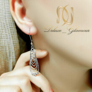 گوشواره نقره 925 حلقه ای مدل 2024