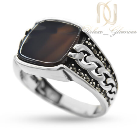 انگشتر مردانه ترک نقره 925 طرح کارتیر جدید rg-n973