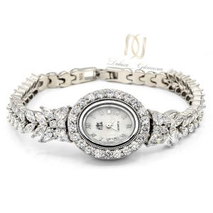 ساعت نقره عروس جواهری جدید wh-n185