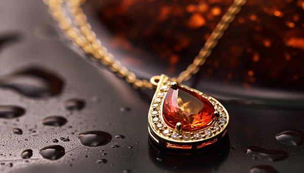 سنگ کهربا قرمز