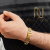 مدل دستبند رولکس مردانه استیل طلایی لوکس و خاص