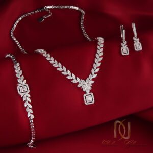 سرویس نقره زنانه امرالدکات