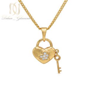 گردنبند ژوپینگ کلید و قفل قلب
