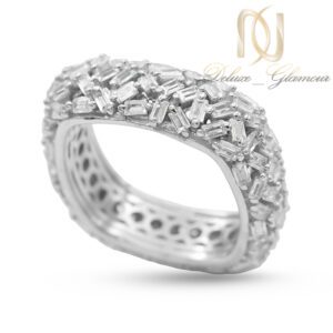 انگشتر نقره زنانه مربعی