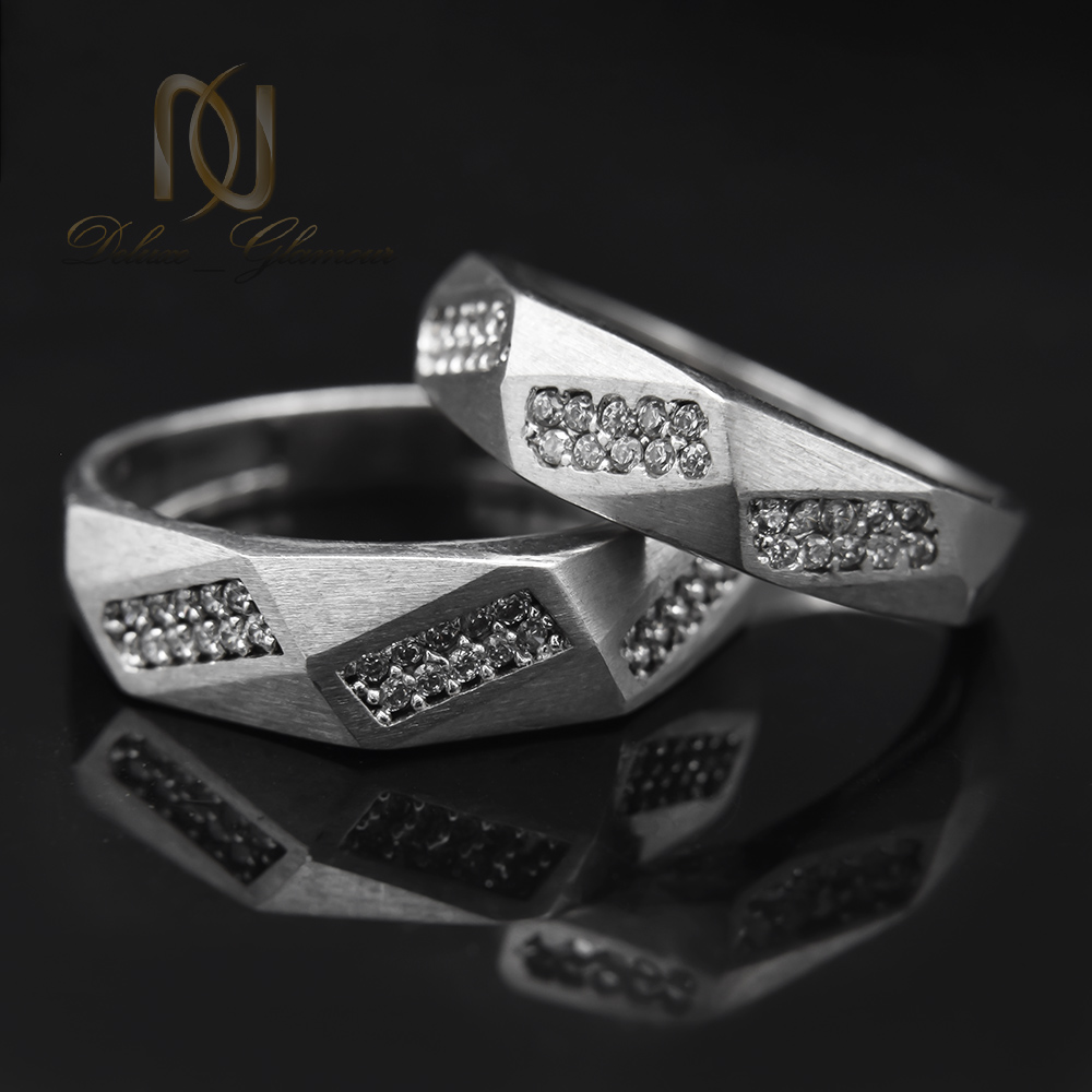 حلقه ست ازدواج نقره تایلندی جدید