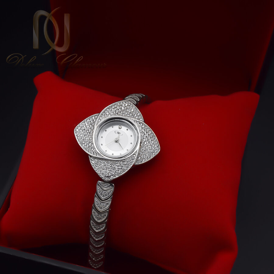 ساعت زنانه نقره تایلندی جواهری