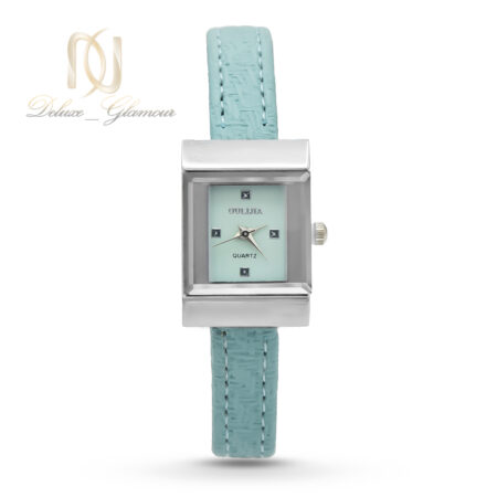 ساعت زنانه اولیجیا چرم فیروزه ای