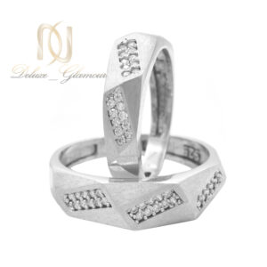 حلقه ست ازدواج نقره تایلندی جدید