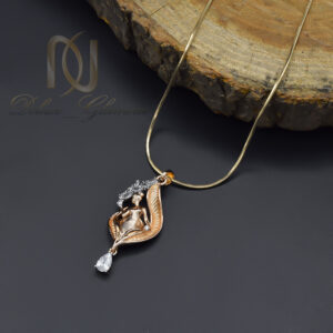 گردنبند زنانه ژوپینگ طرح فرشته طلایی
