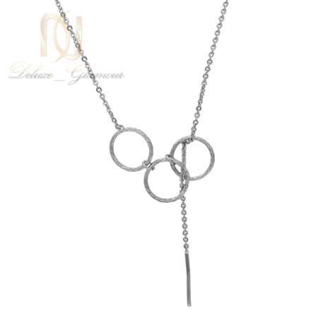 گردنبند نقره زنانه طرح حلقه