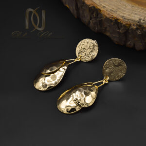 گوشواره زنانه فشن طلایی آویزی