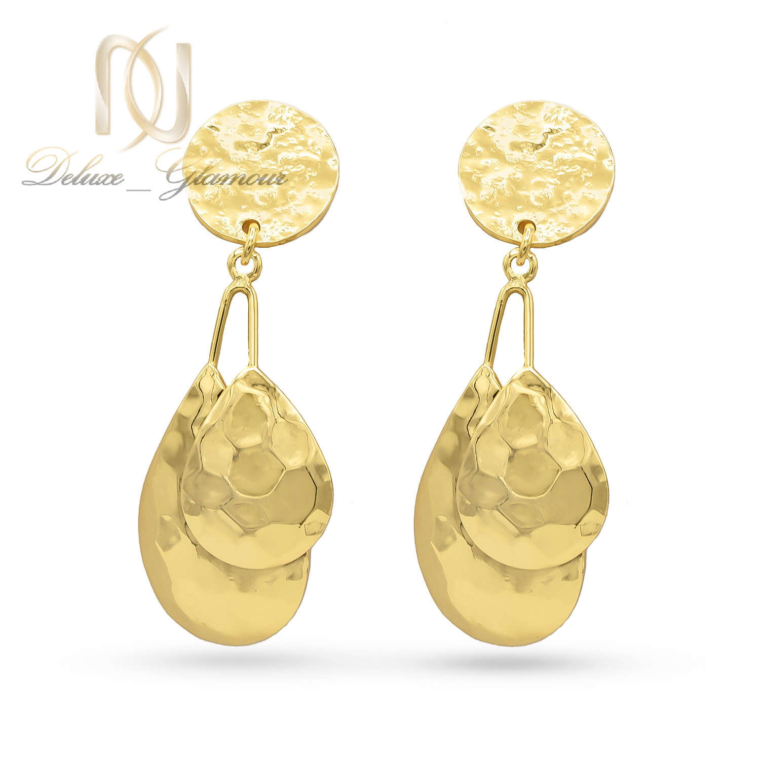 گوشواره زنانه فشن طلایی