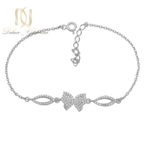 دستبند نقره زنانه مدل پروانه