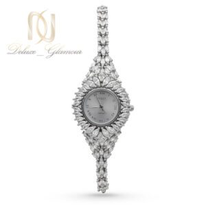 ساعت نقره زنانه نگین مارکیز