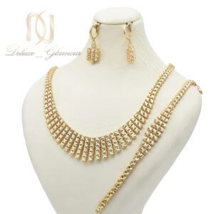 سرویس نقره زنانه تراش طلایی