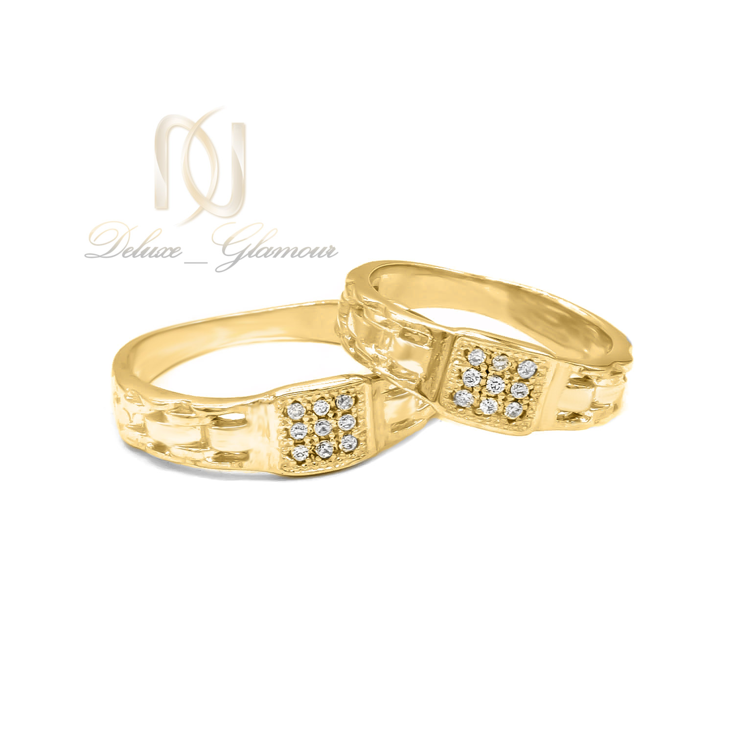 حلقه ست نقره رولکس طلایی