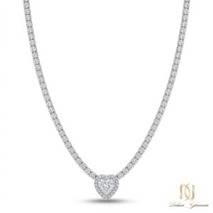 گردنبند نقره قلب ne-new-13 عکس اصلی