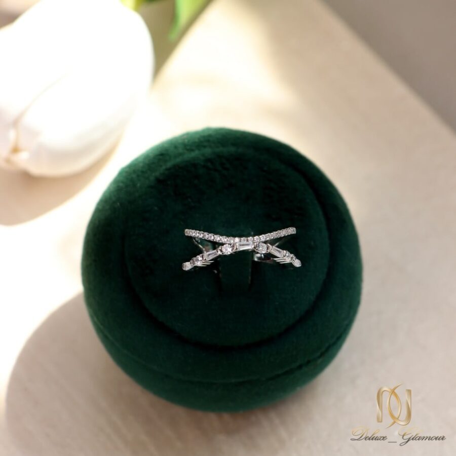 انگشتر نقره 925 زنانه اصل روکش رودیوم - ma-n587 - 7
