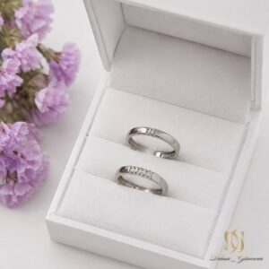 حلقه ست نقره نامزدی - ri-n317 - 3