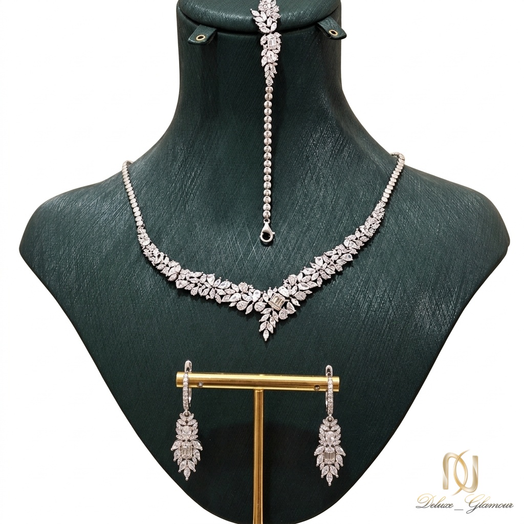 سرویس نقره زنانه مجلسی خوشه برگی ns-s-71 عکس اصلی